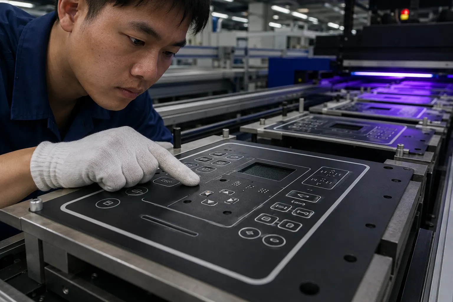 PaintNex factory workflow for Tactile and Raised UV Printing for Control Panels: A B2B Planning Guide