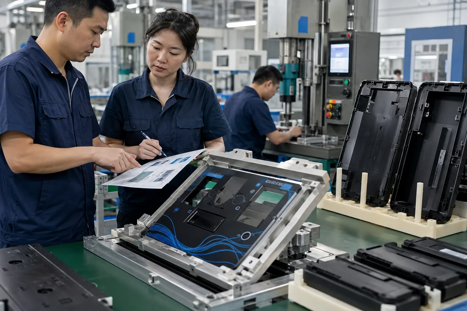 PaintNex factory workflow for UV Printing Before or After Ultrasonic Welding: Planning Decorative Plastic Housings
